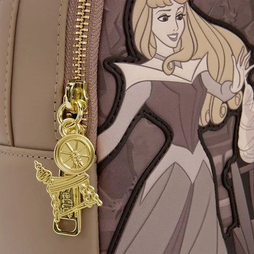 Sleeping Beauty Spinning Wheel Mini-Backpack