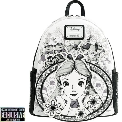 Alice in Wonderland Sketch Mini-Backpack - Entertainment Earth Exclusive