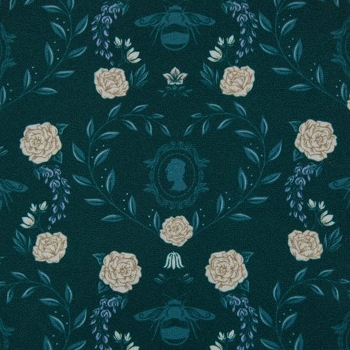 Bridgerton Silhouette Floral Mini-Backpack