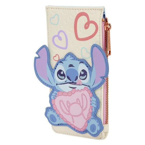 Lilo & Stitch Be Mine Vintage Cake Large Card Holder