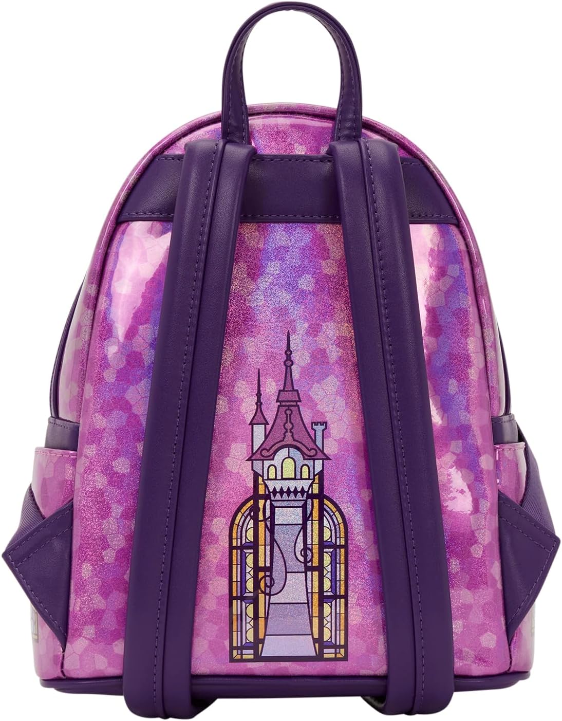 Loungefly Disney Stained Glass: Rapunzel Mini-Backpack, Amazon Exclusive