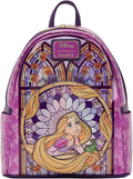 Loungefly Disney Stained Glass: Rapunzel Mini-Backpack, Amazon Exclusive