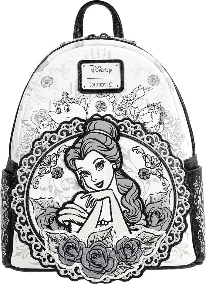 Loungefly Exclusives Beauty and the Beast Belle Sketch Mini-Backpack, Entertainment Earth Exclusive