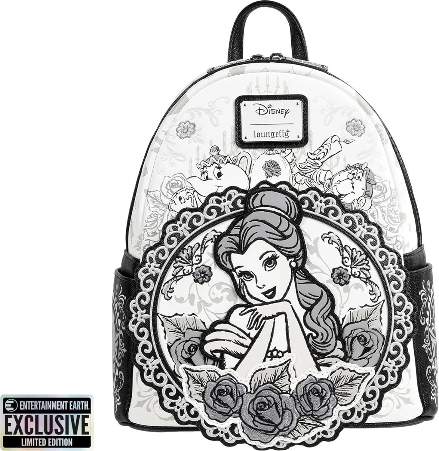 Loungefly Exclusives Beauty and the Beast Belle Sketch Mini-Backpack, Entertainment Earth Exclusive