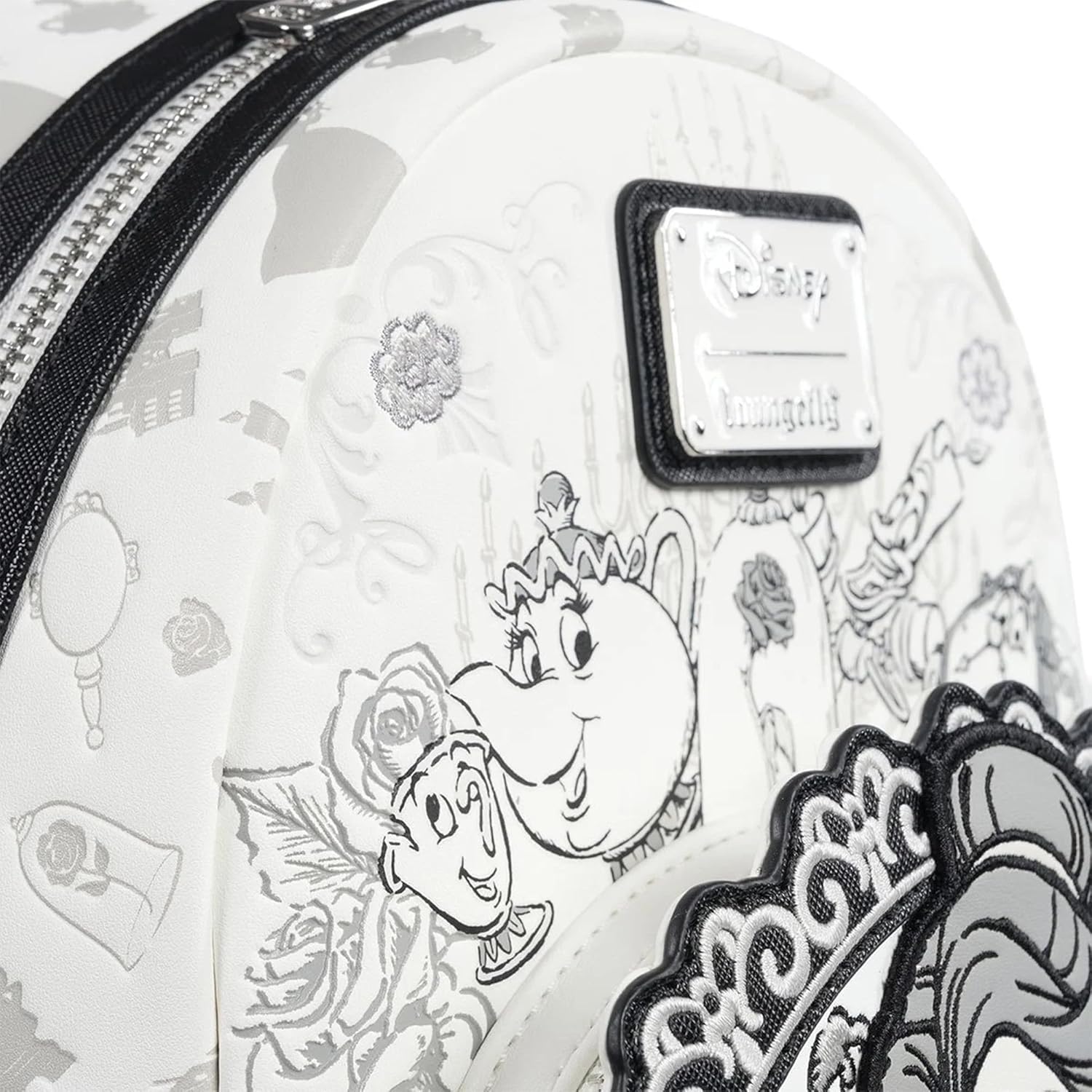 Loungefly Exclusives Beauty and the Beast Belle Sketch Mini-Backpack, Entertainment Earth Exclusive