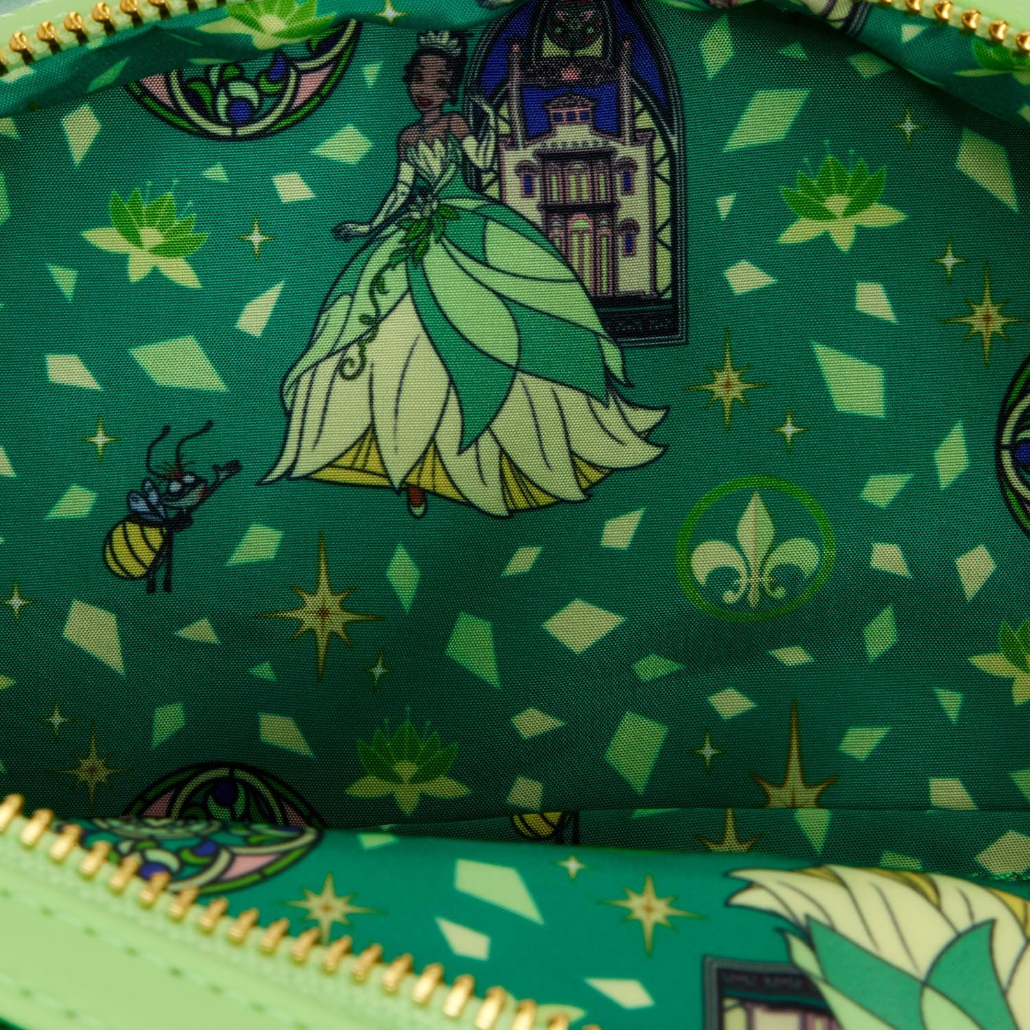 Princess and the Frog Princess Tiana Recipe Book Crossbody Bag