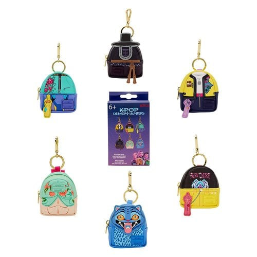 PRE-ORDER: KPop Demon Hunters Mystery Box Mini-Backpacks Bag Charm