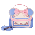 Minnie Mouse Floral and Lace Crossbody Bag
