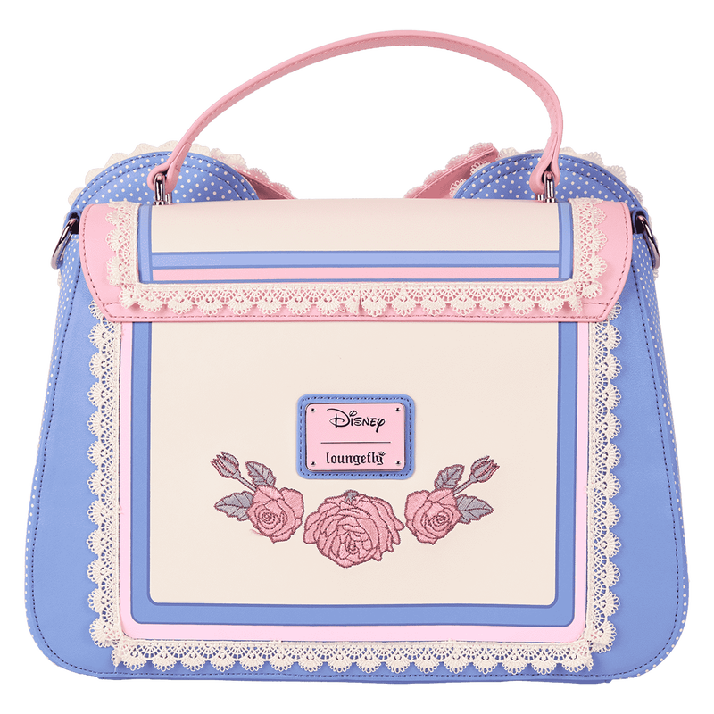 Minnie Mouse Floral and Lace Crossbody Bag