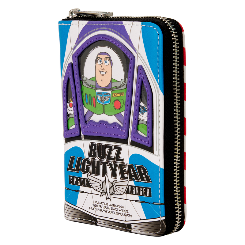 Toy Story 30th Anniversary Buzz Lightyear Glow Zip Around Wallet