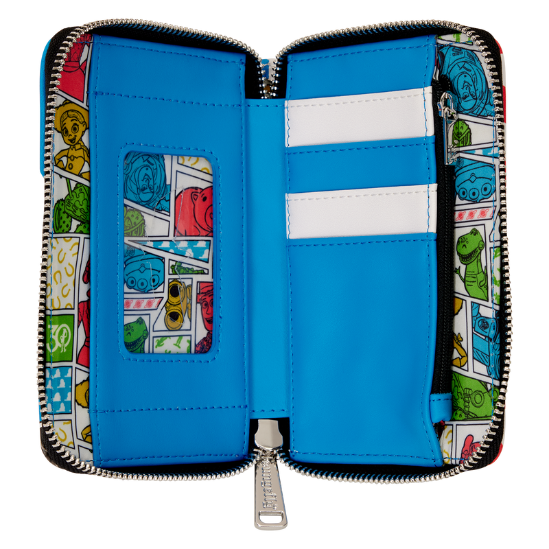 Toy Story 30th Anniversary Buzz Lightyear Glow Zip Around Wallet