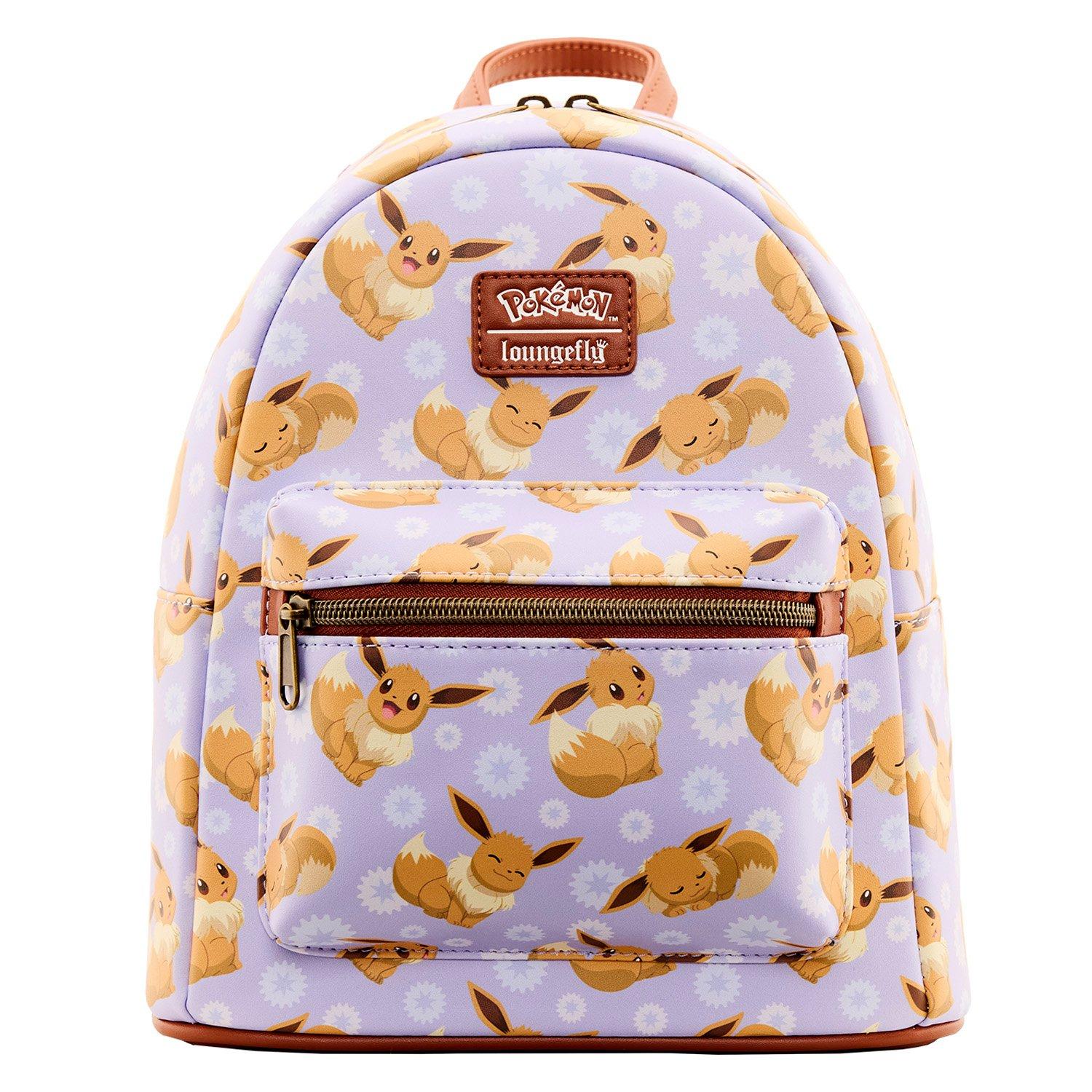 Loungefly Pokemon Eevee Floral Mini Backpack