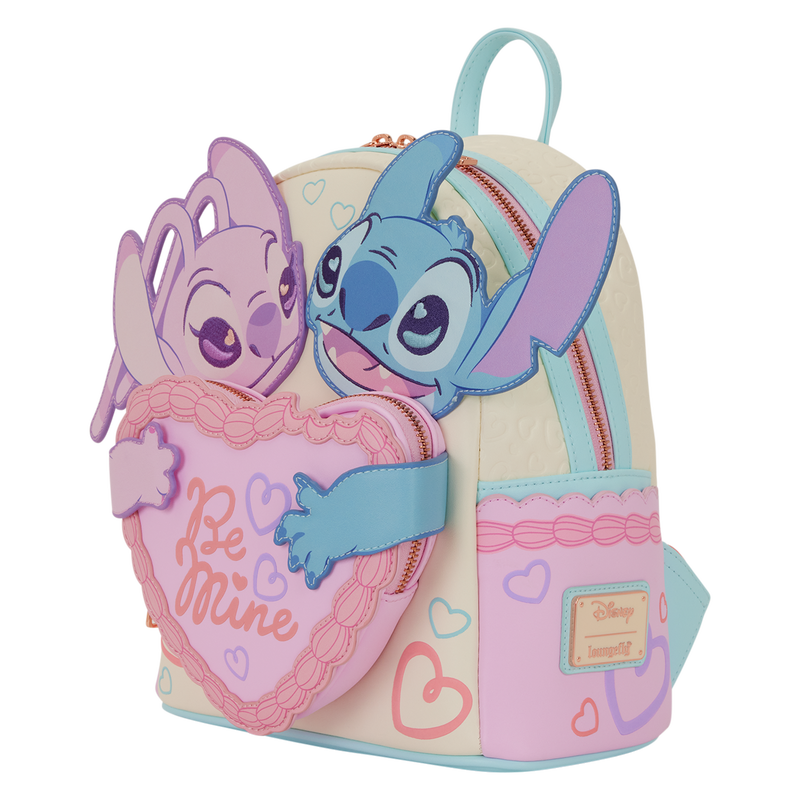 Stitch & Angel Be Mine Mini Backpack