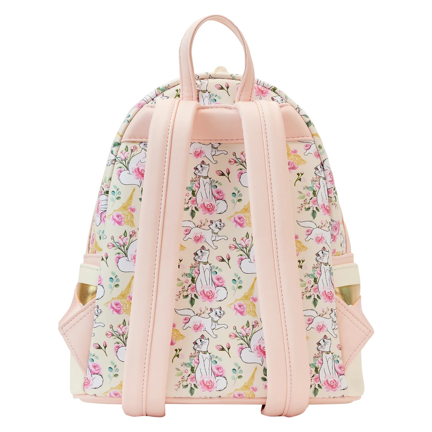 Loungefly Aristocats Duchess in Paris Floral AOP Mini Backpack