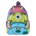 Monsters, Inc. Sulley, Mike, & Randall Triple Pocket Mini Backpack