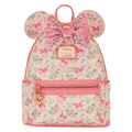 Minnie Mouse Floral All-Over Print Mini Backpack