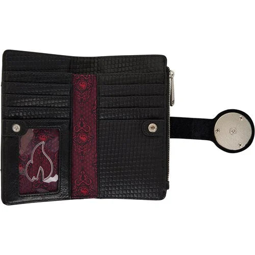 House of the Dragon House Targaryen Flap Wallet