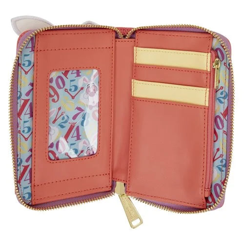 Alice in Wonderland White Rabbit Zip-Around Wallet