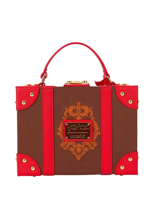 Loungefly Hogwarts Express Luggage Crossbody Bag