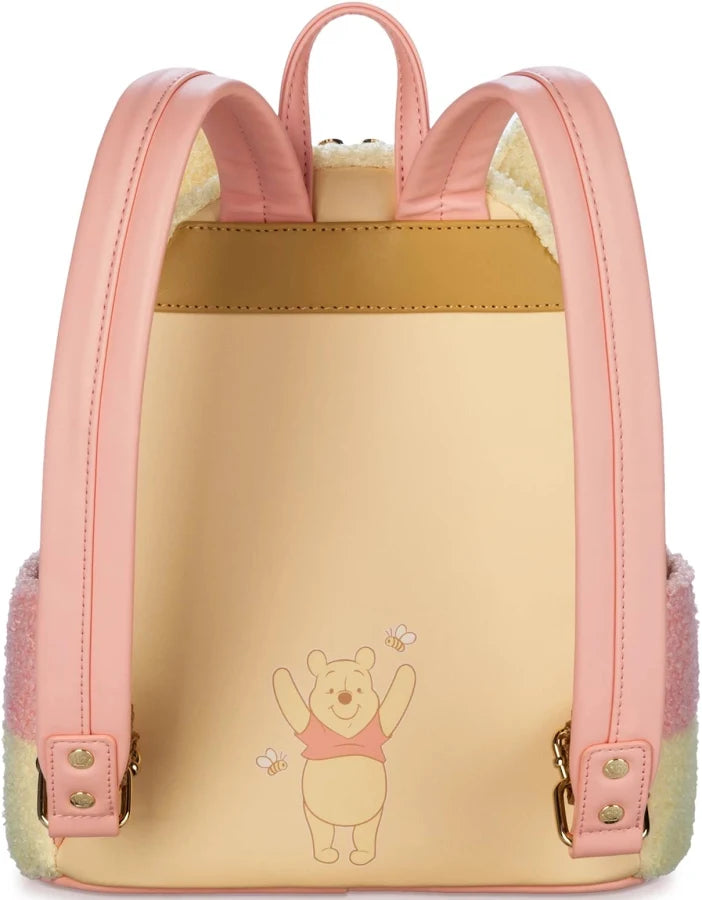 Disney Parks Loungefly Mini Backpack – Winnie the Pooh Fuzzy Chenille